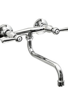 Griferia Cocina De Pared Exterior Pico S      AQUALAF