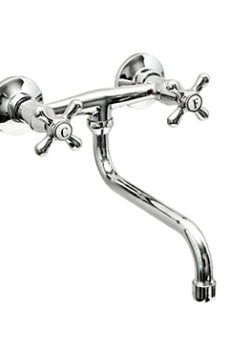 Griferia Cocina Pared Exterior Pico S AQUALAF