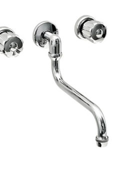 Griferia Cocina Pared Embutir Pico S AQUALAF